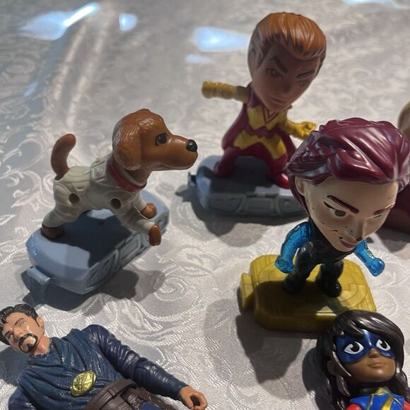 Marvel Avengers Action Figure Lot Various Years Guardians Dr Strange McDonalds - Picture 9 of 14